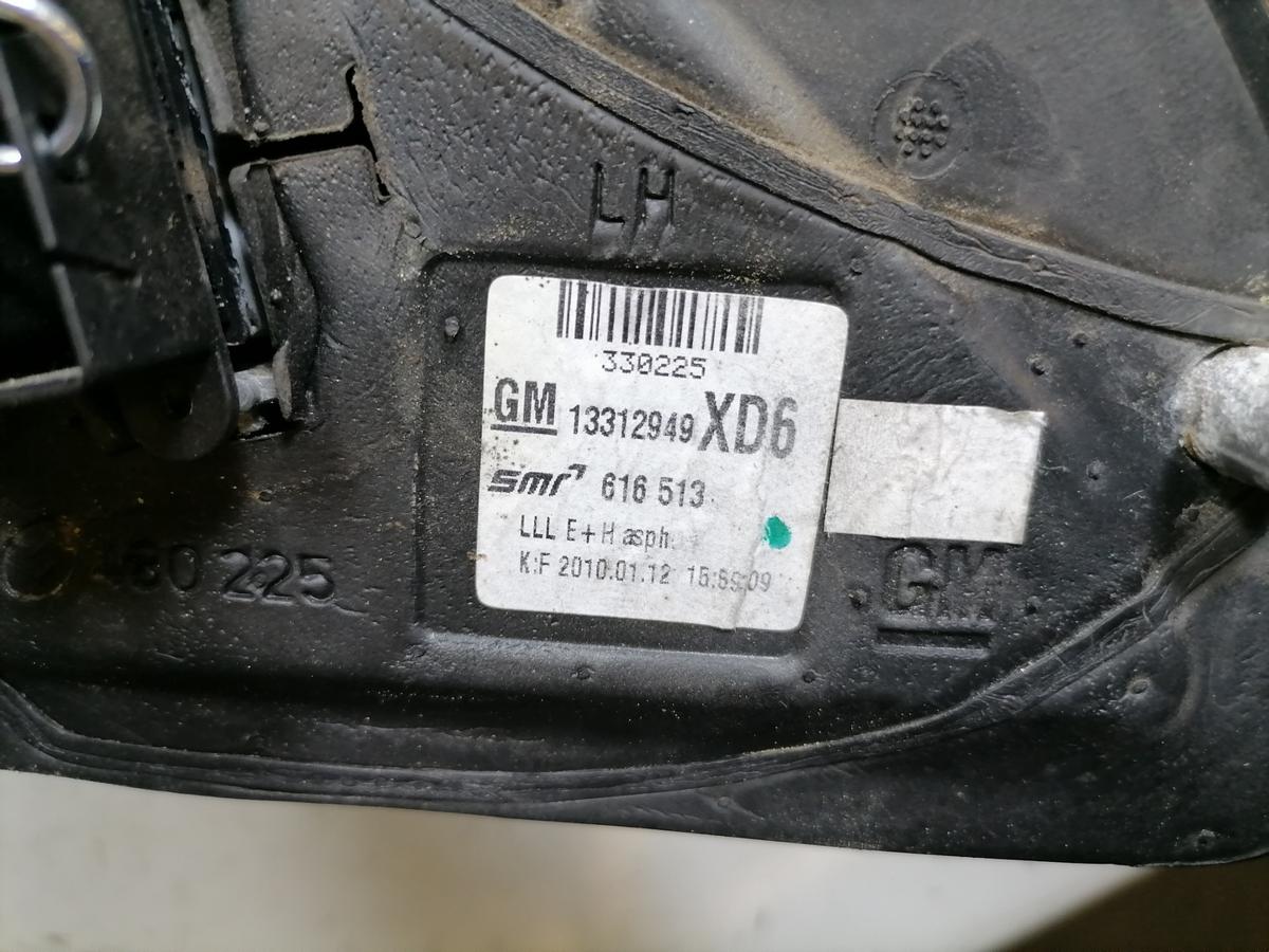 Opel Astra H original Au&szlig;enspiegel links elektrisch verstellbar Gro&szlig;e Version Bj.2010